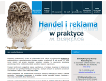 Tablet Screenshot of handelireklama.darr.pl