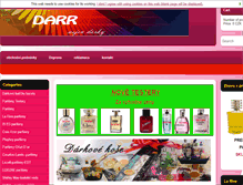 Tablet Screenshot of darr.cz